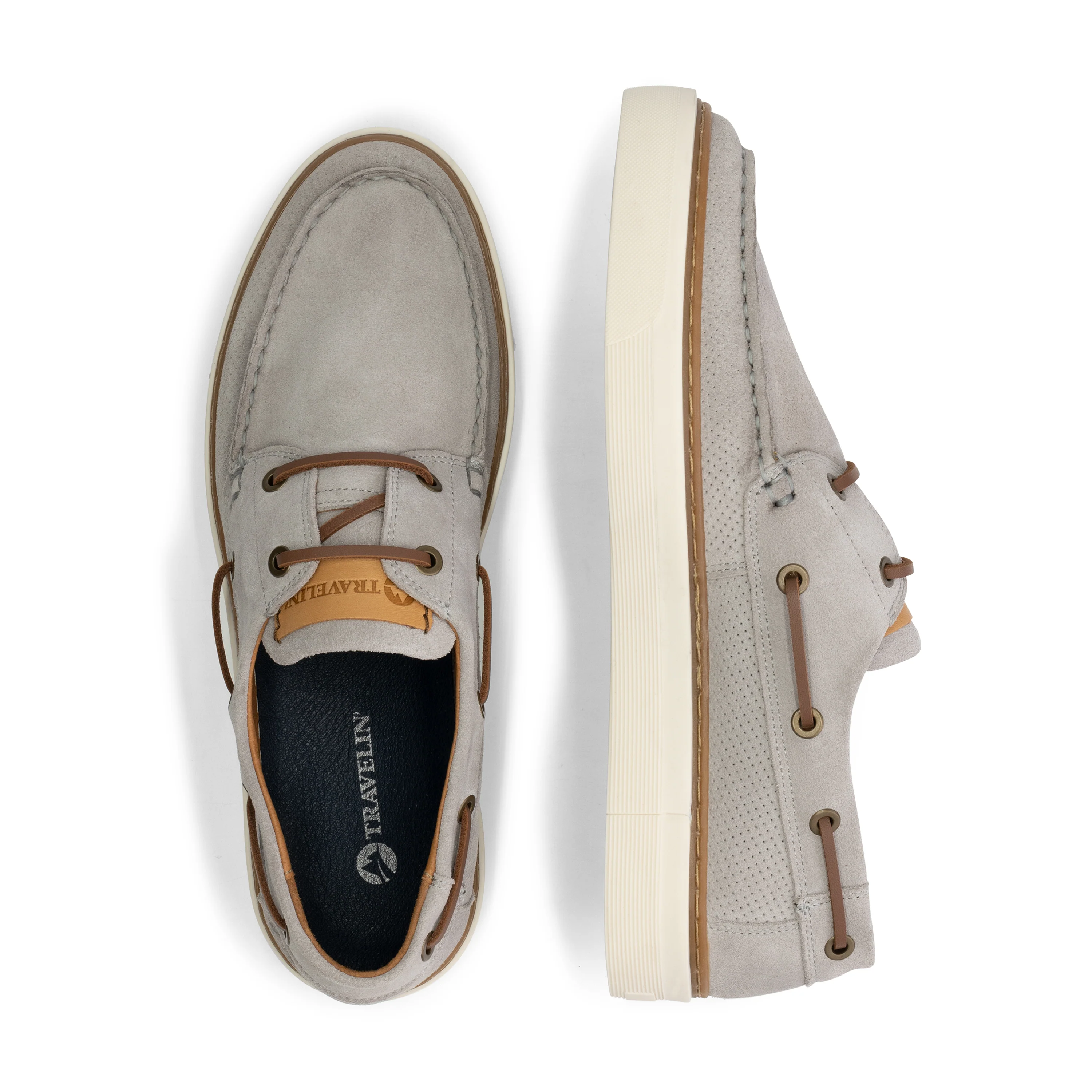 Shipton Men - Lace-up shoes - Suede - Grey - Image 4