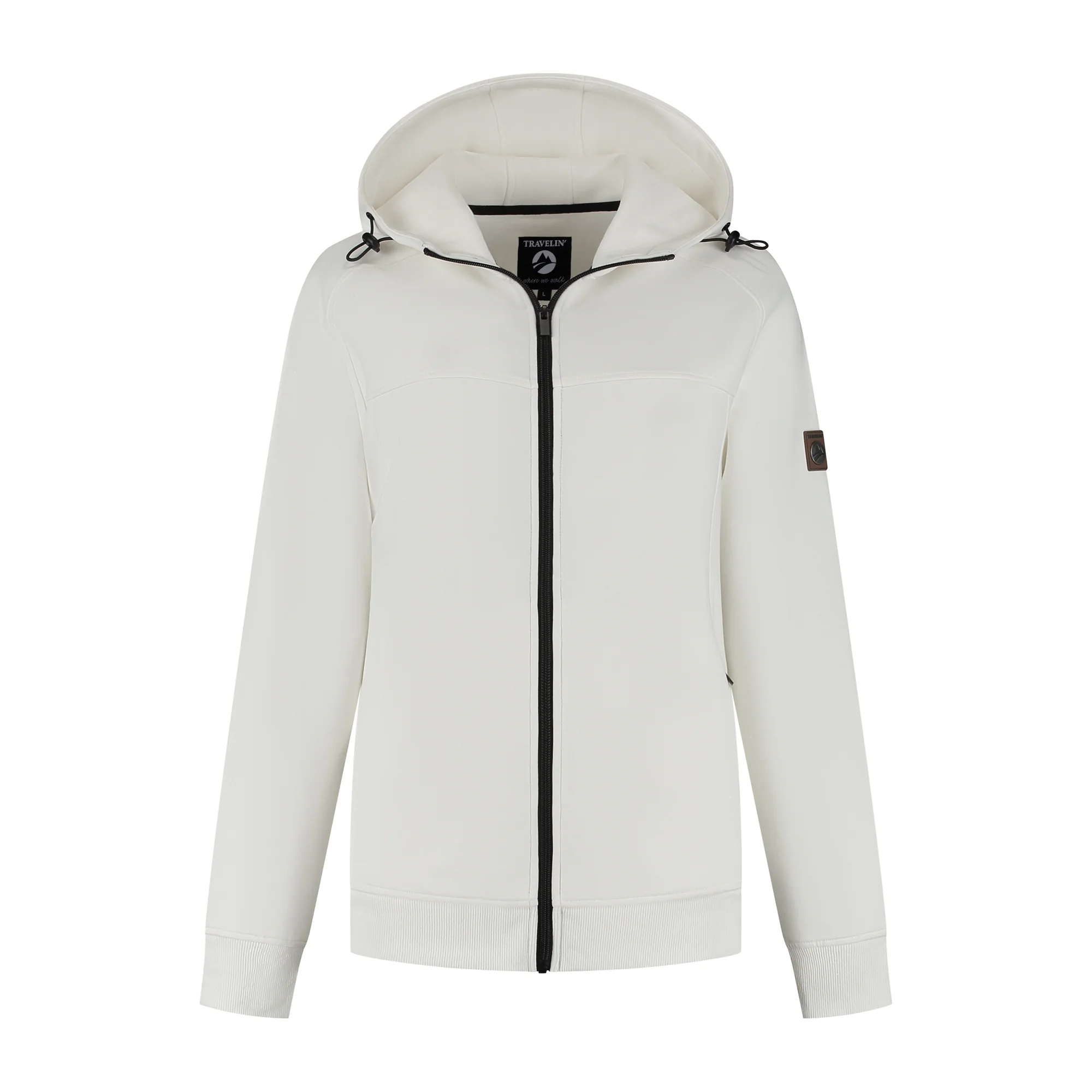 Silje Women - Outdoor cardigan - Sweater - Off-white
