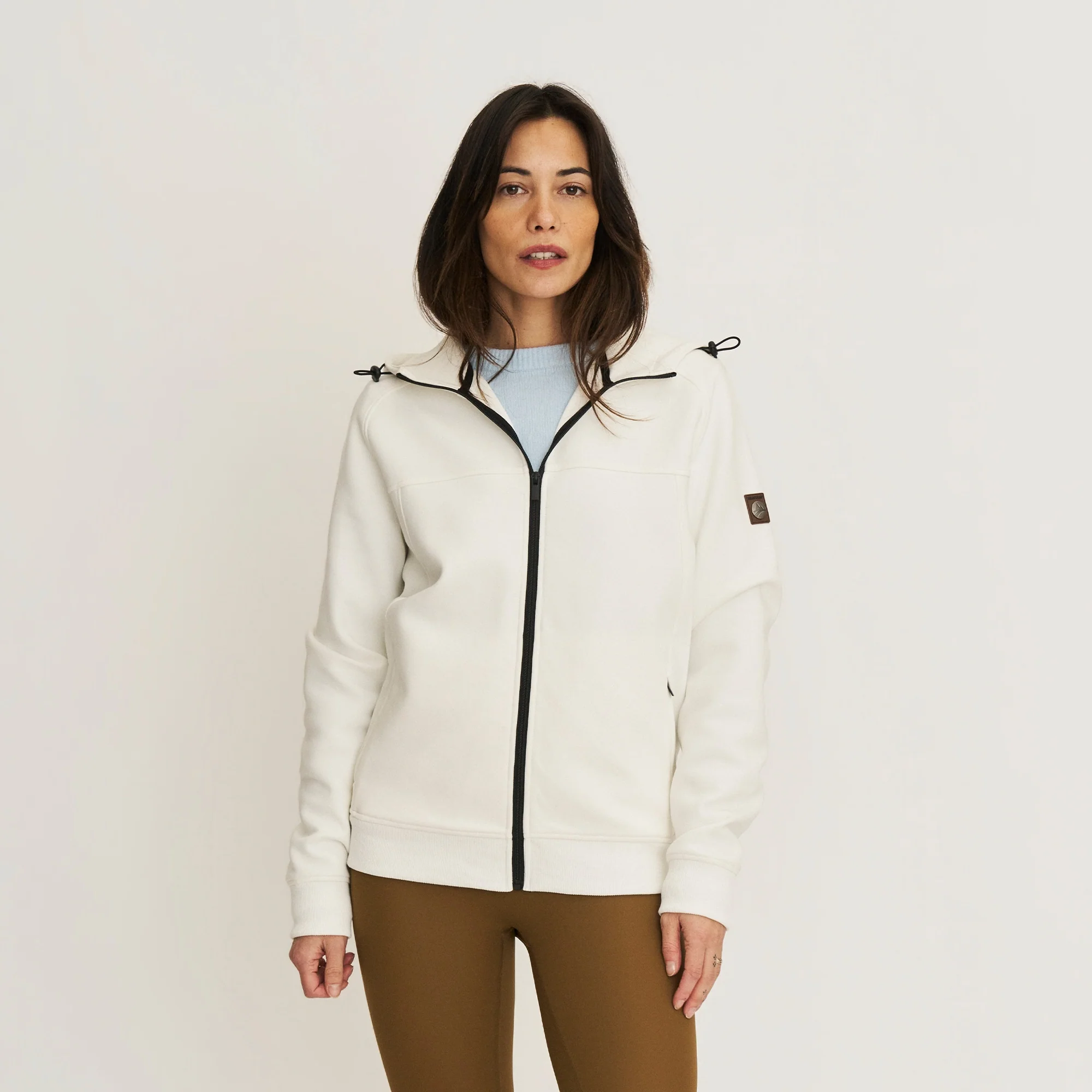 Silje Women - Outdoor cardigan - Sweater - Off-white - Image 2