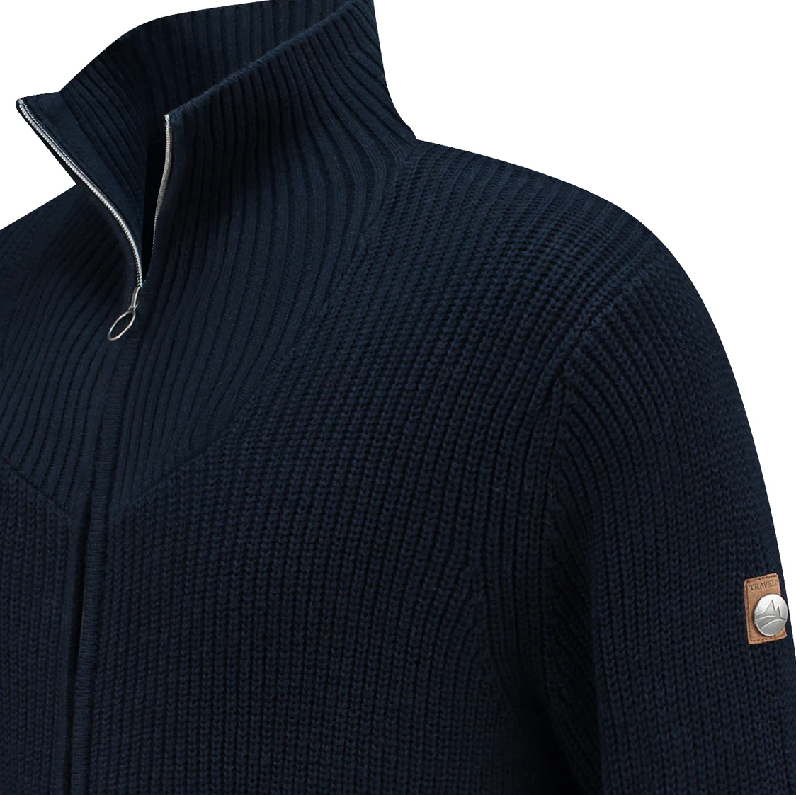 Snowdon Men - Cardigan - Cashmere blend - Navy - Image 7