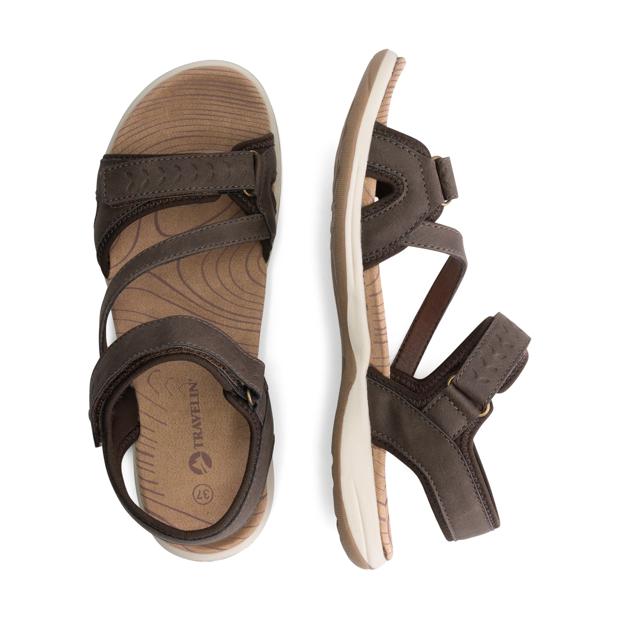 Sollia Women - Hiking sandals - Dark brown - Image 4