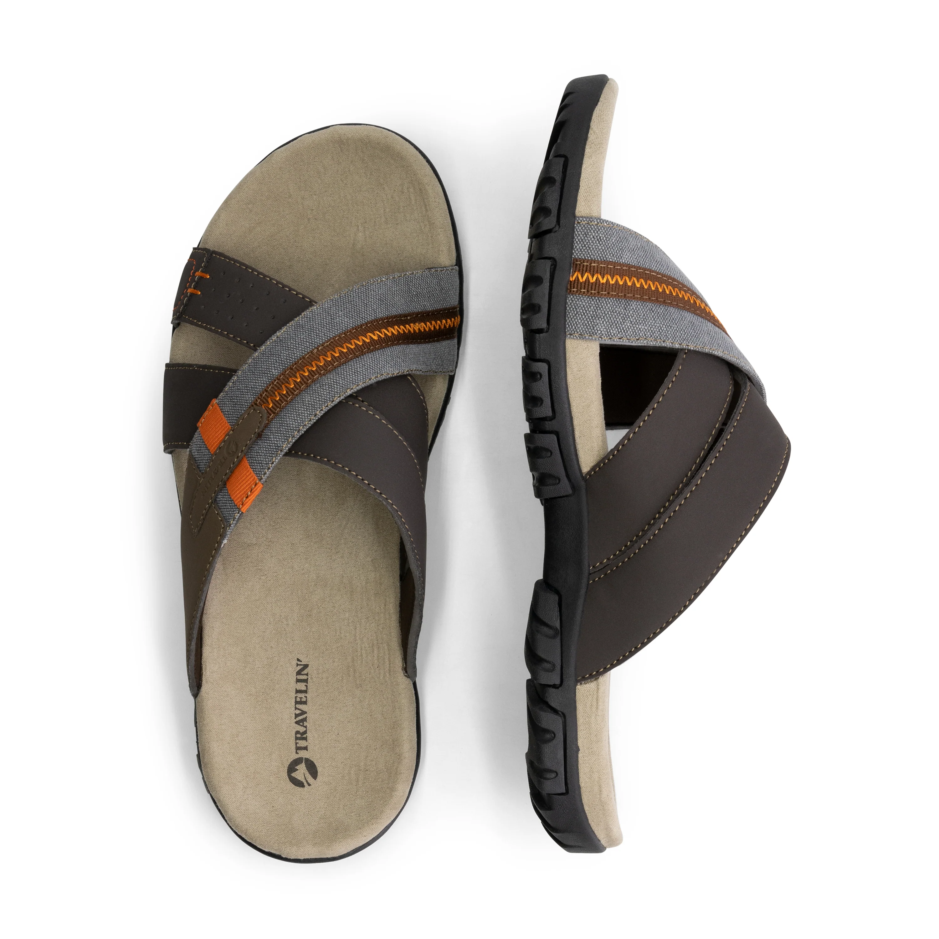 Solsvik Men - Outdoor sandals - Brown - Image 4