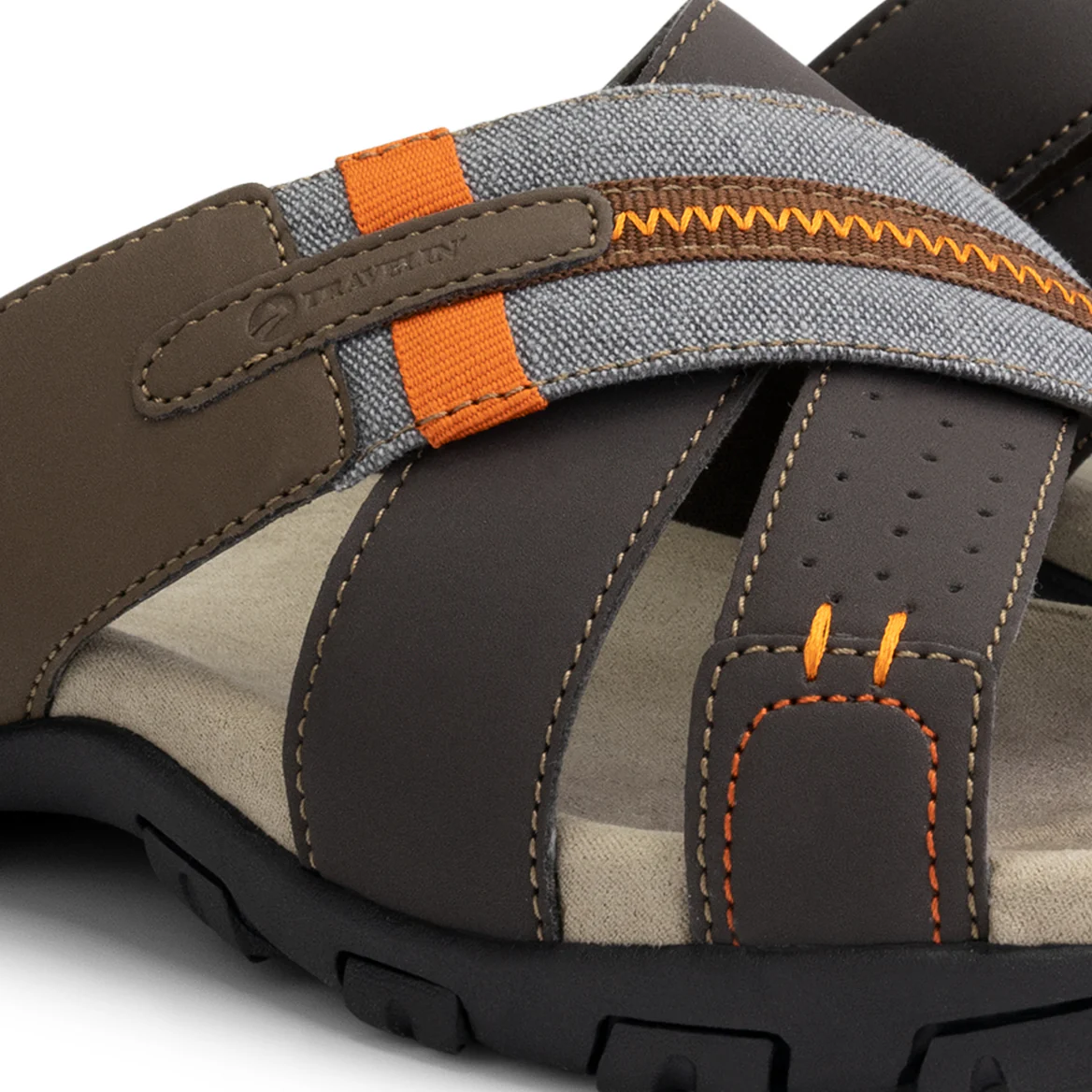 Solsvik Men - Outdoor sandals - Brown - Image 7
