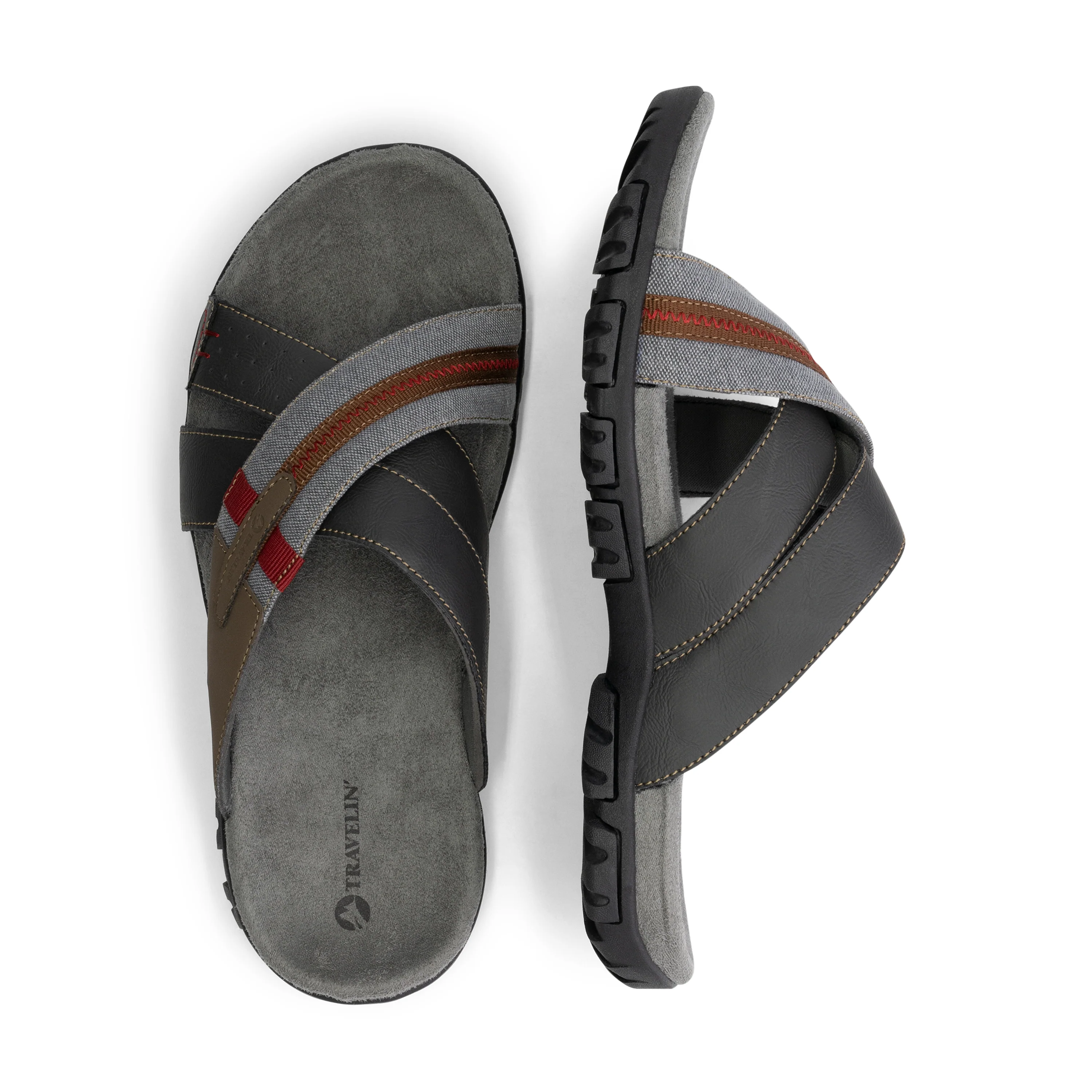 Solsvik Men - Outdoor sandals - Grey - Image 4