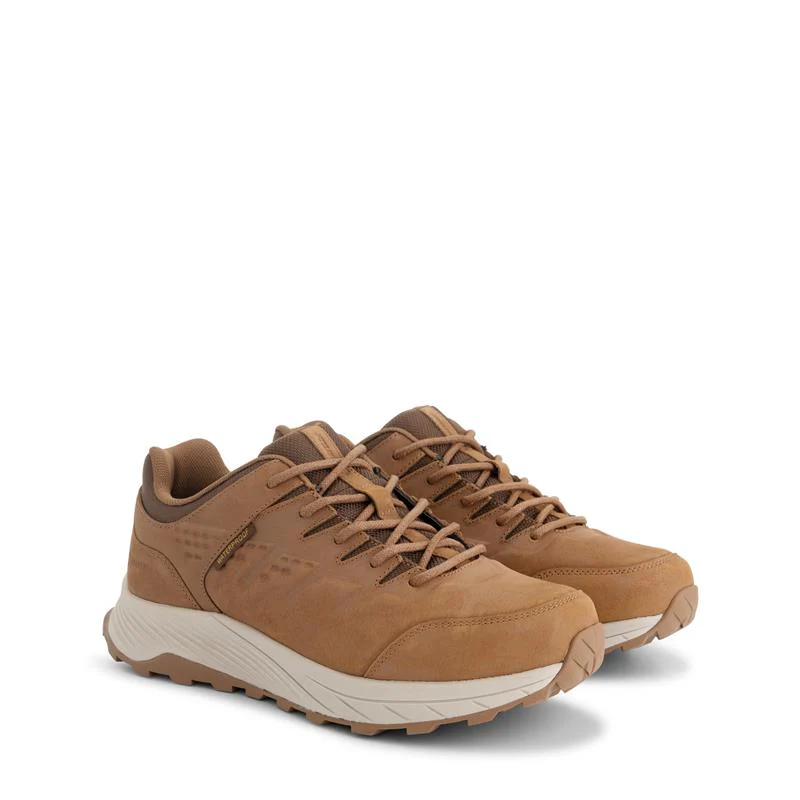 Stege Women - Low hiking shoes - Waterproof - Cognac
