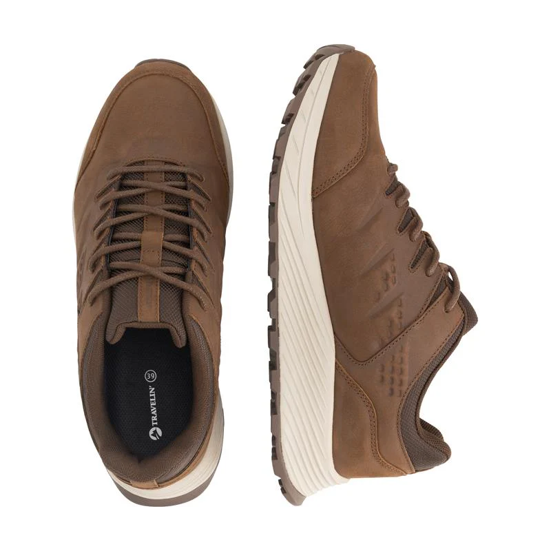 Stege Women - Low hiking shoes - Waterproof - Dark brown - Image 4