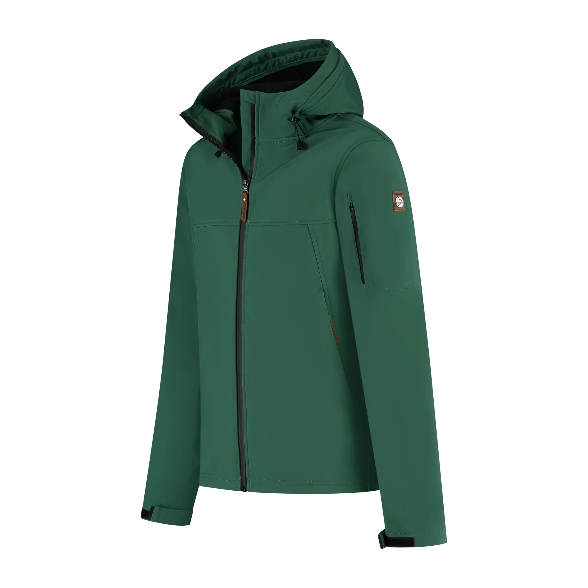 Stian Men - Softshell jacket - Waterproof - Dark green - Image 4