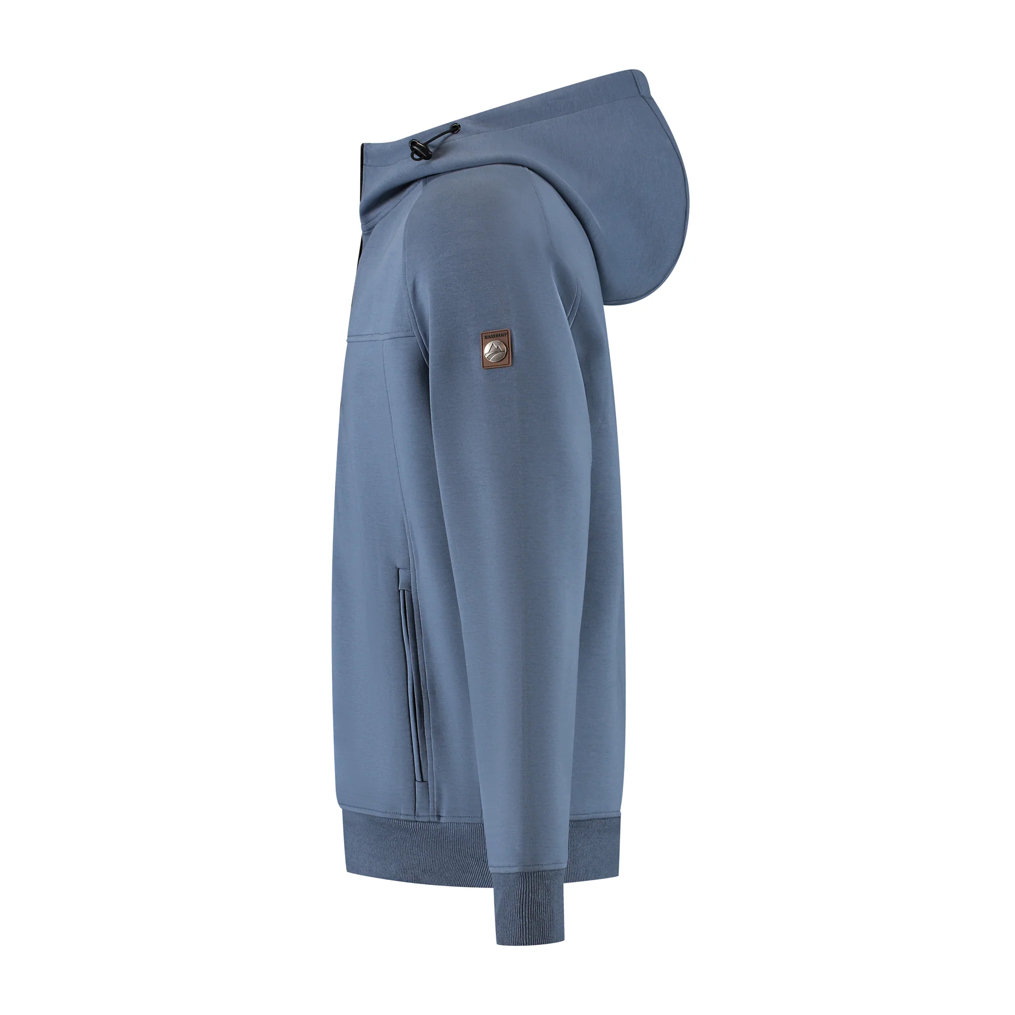 Stig Men - Outdoor cardigan - Sweater - Blue - Image 5
