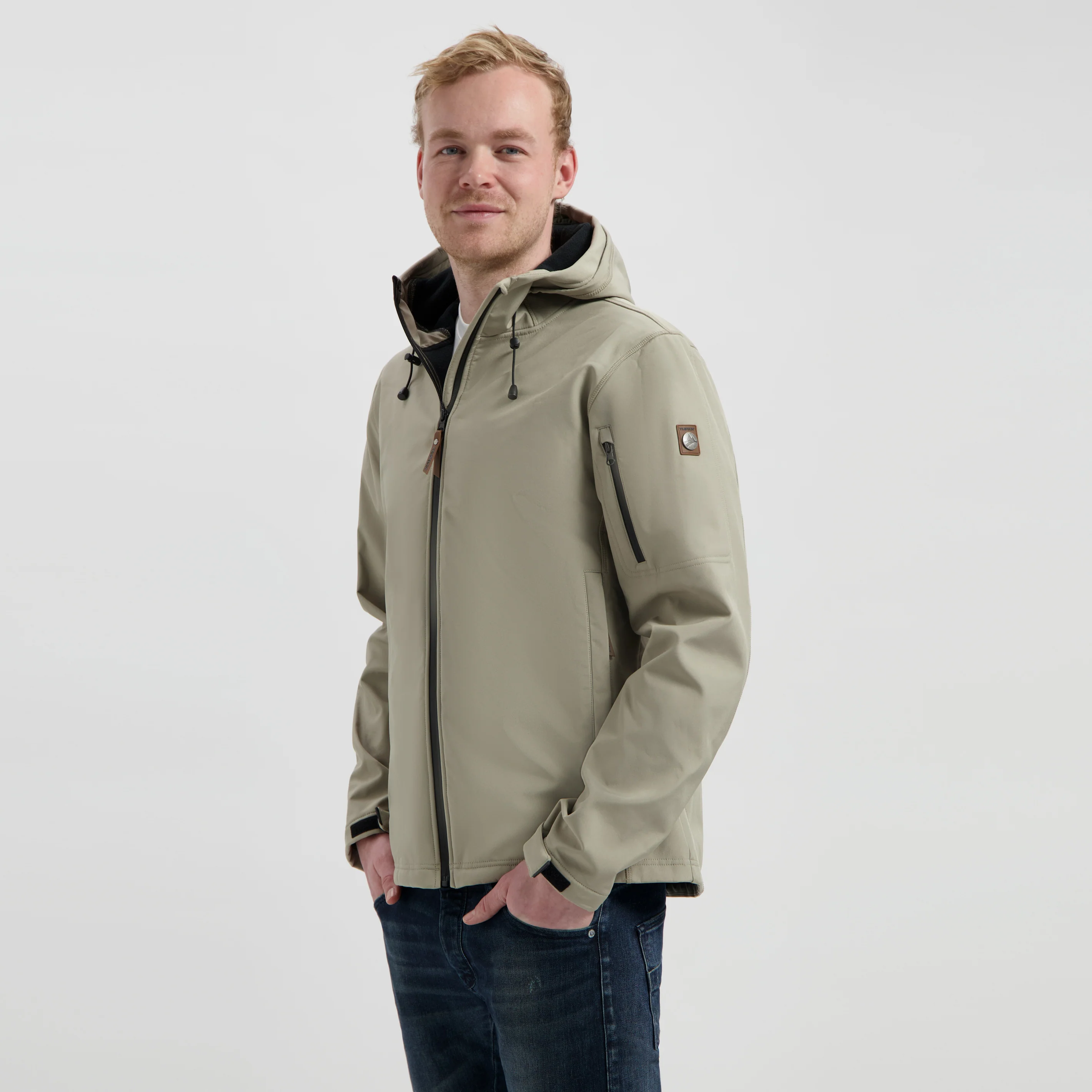 Sverre Men - Softshell jacket - Waterproof - Sand - Image 2