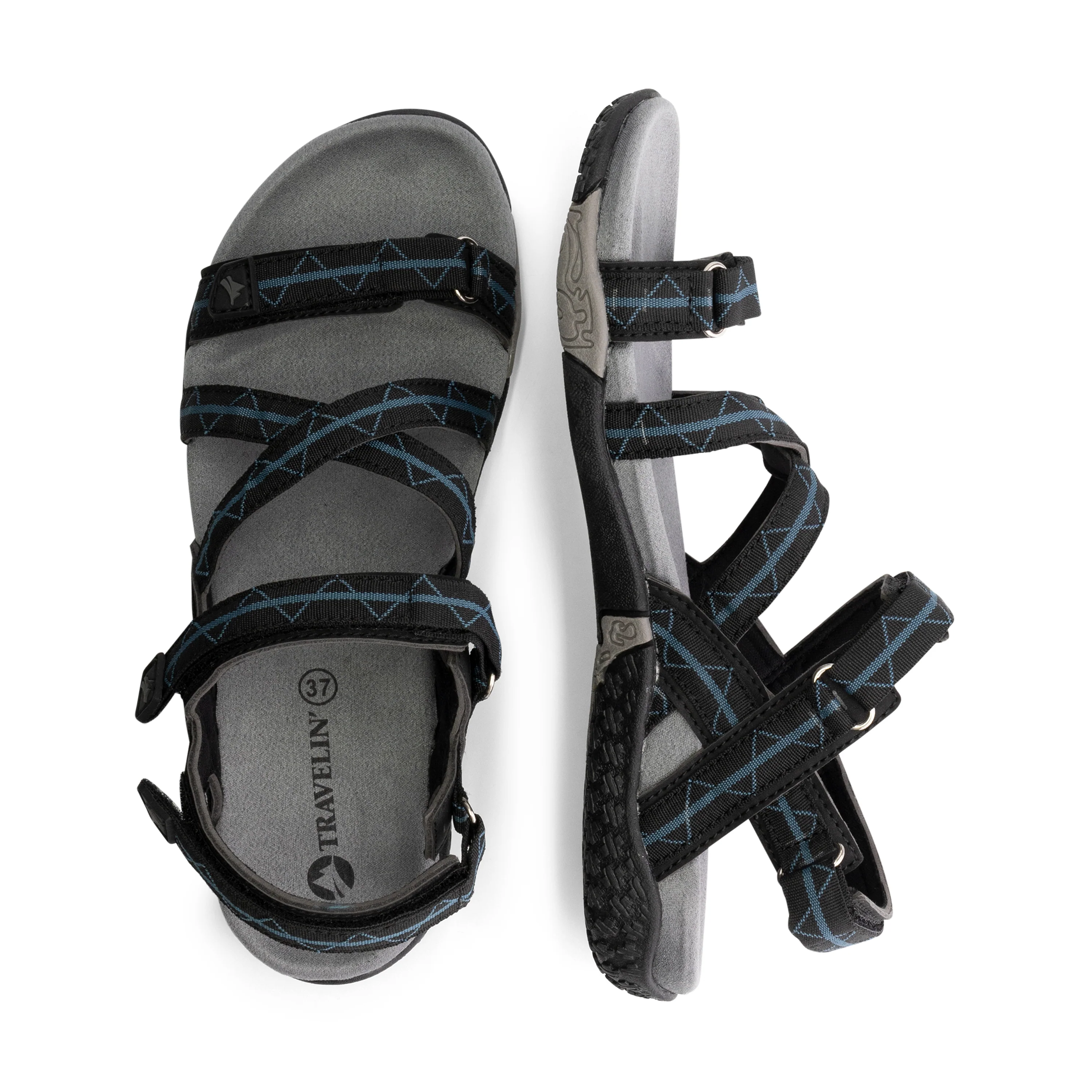 Sylte Women - Hiking sandals - Navy - Image 4
