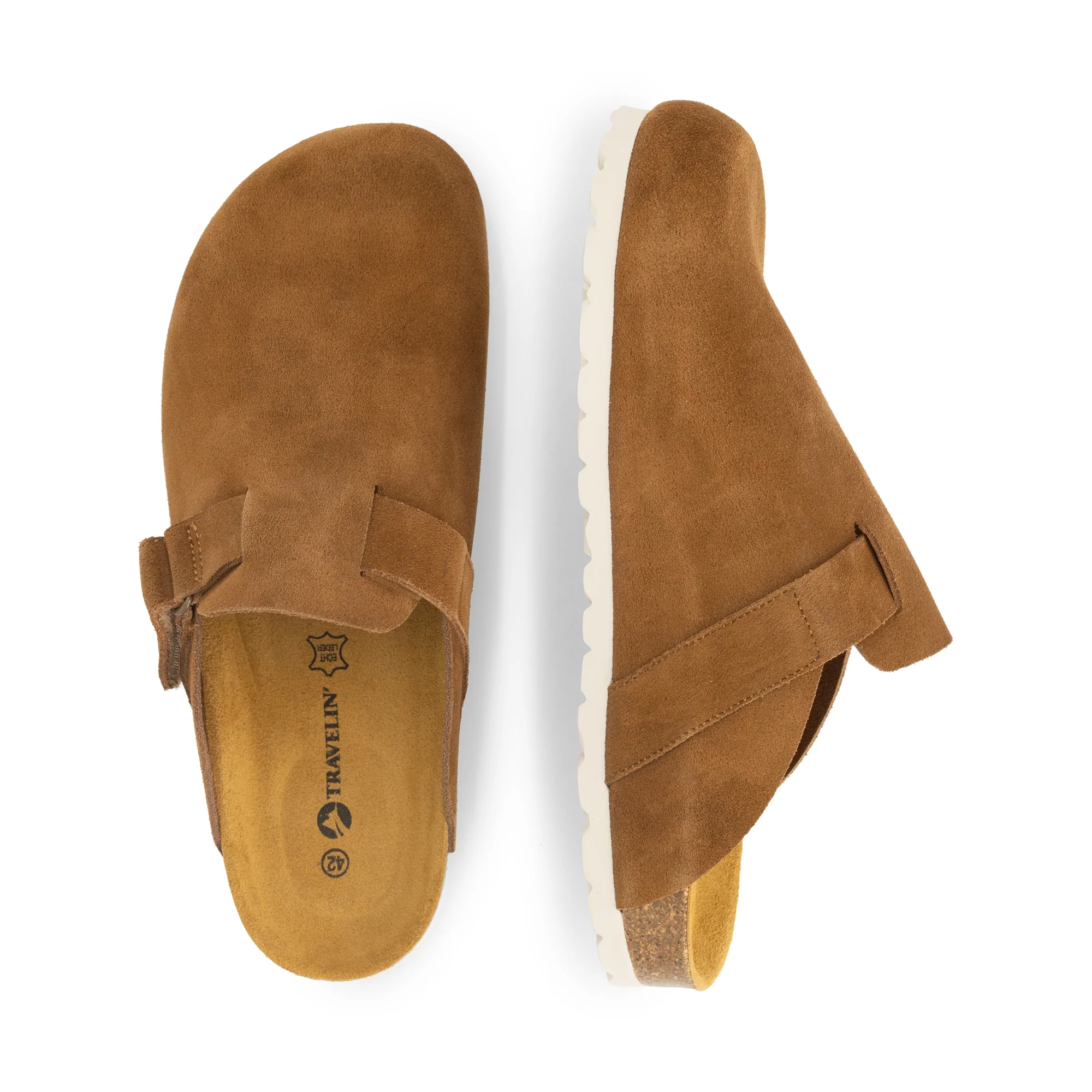Torsby Men - Clogs - Suede - Brown - Image 4