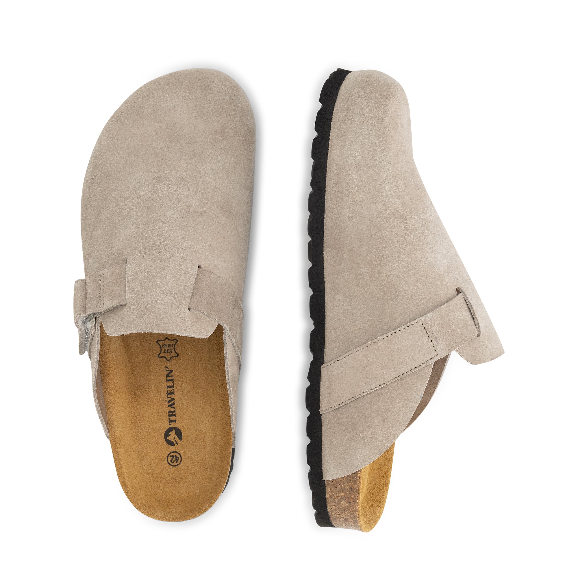 Torsby Men - Clogs - Suede - Grey - Image 4
