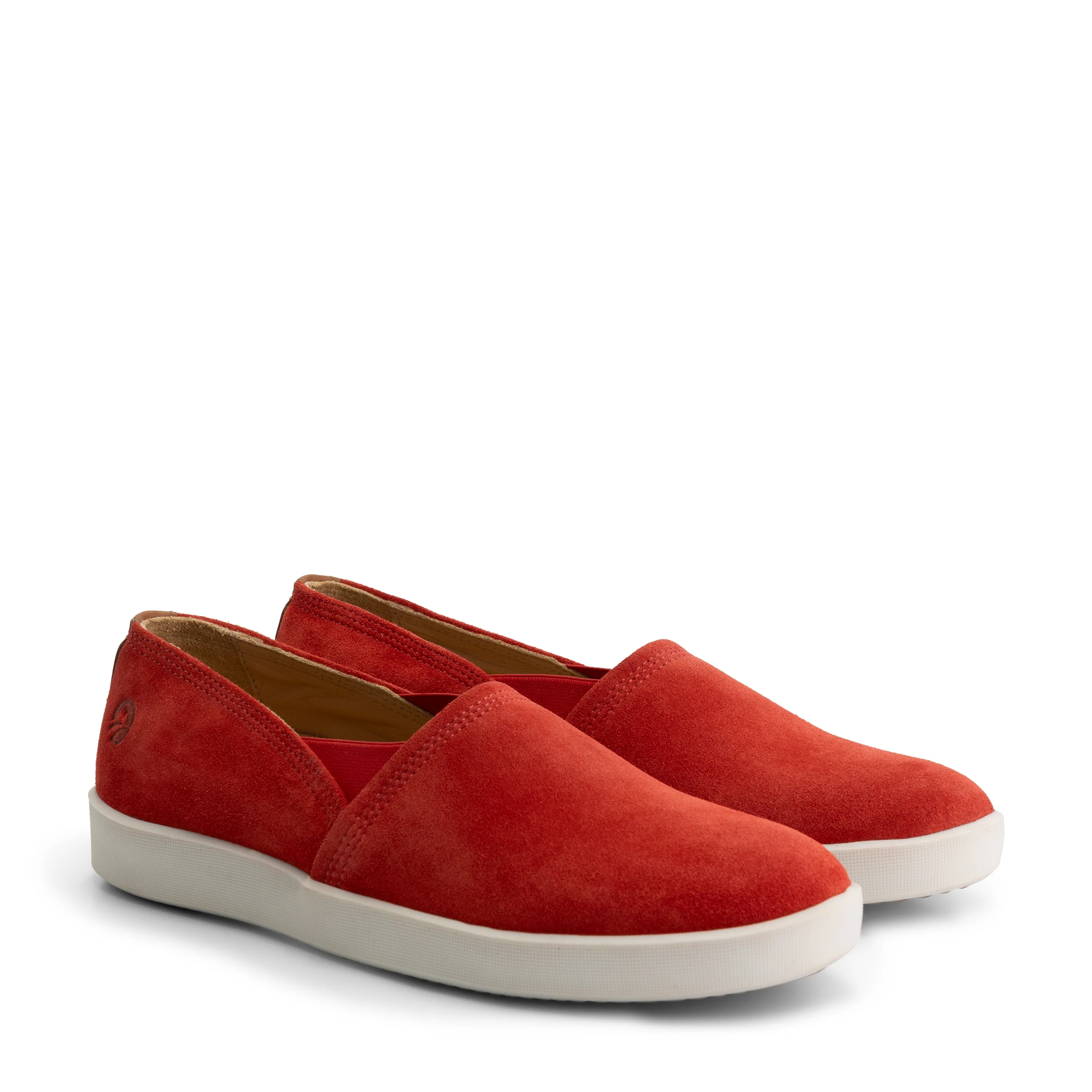 Tours Women - Low-top - Nubuck - Red