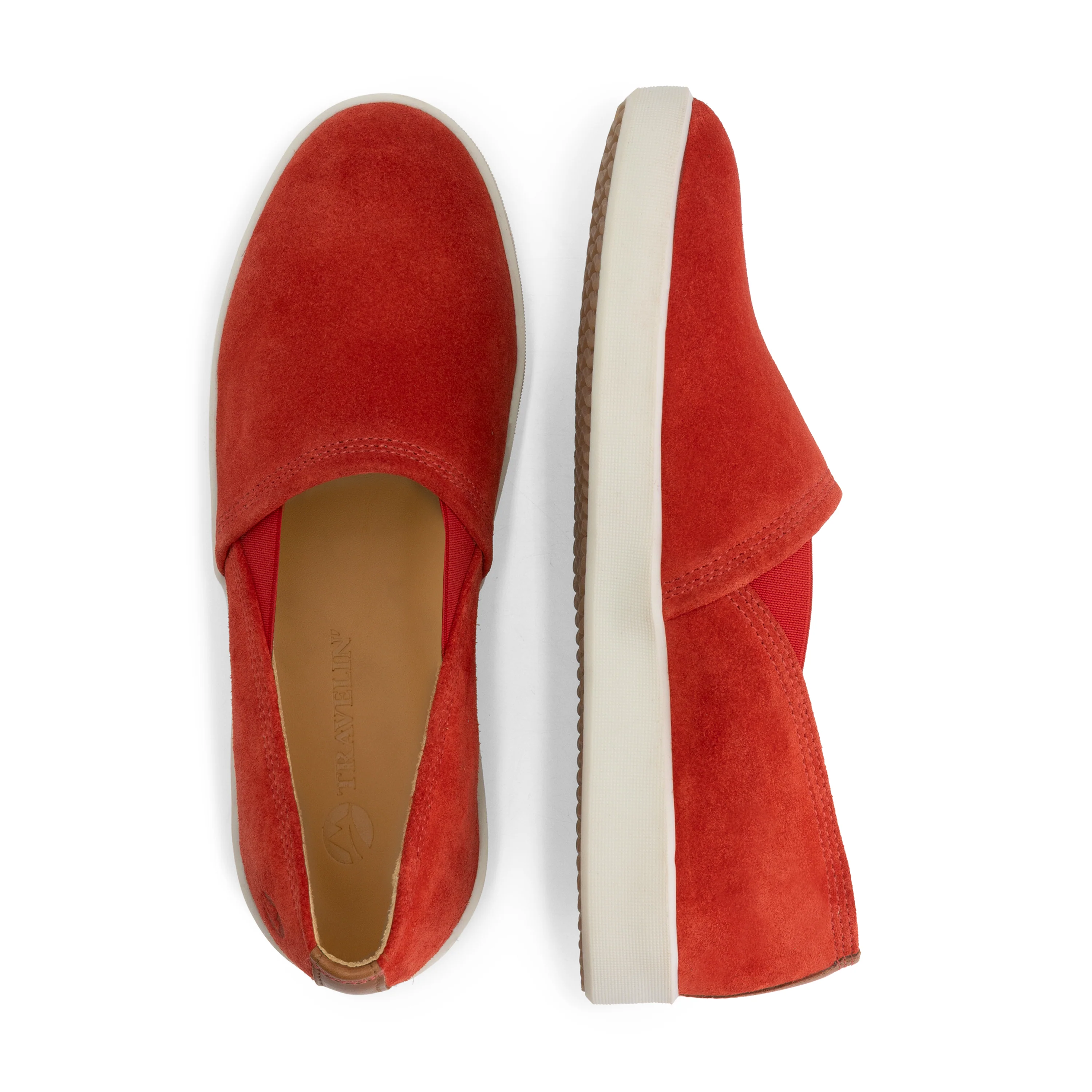 Tours Women - Low-top - Nubuck - Red - Image 4