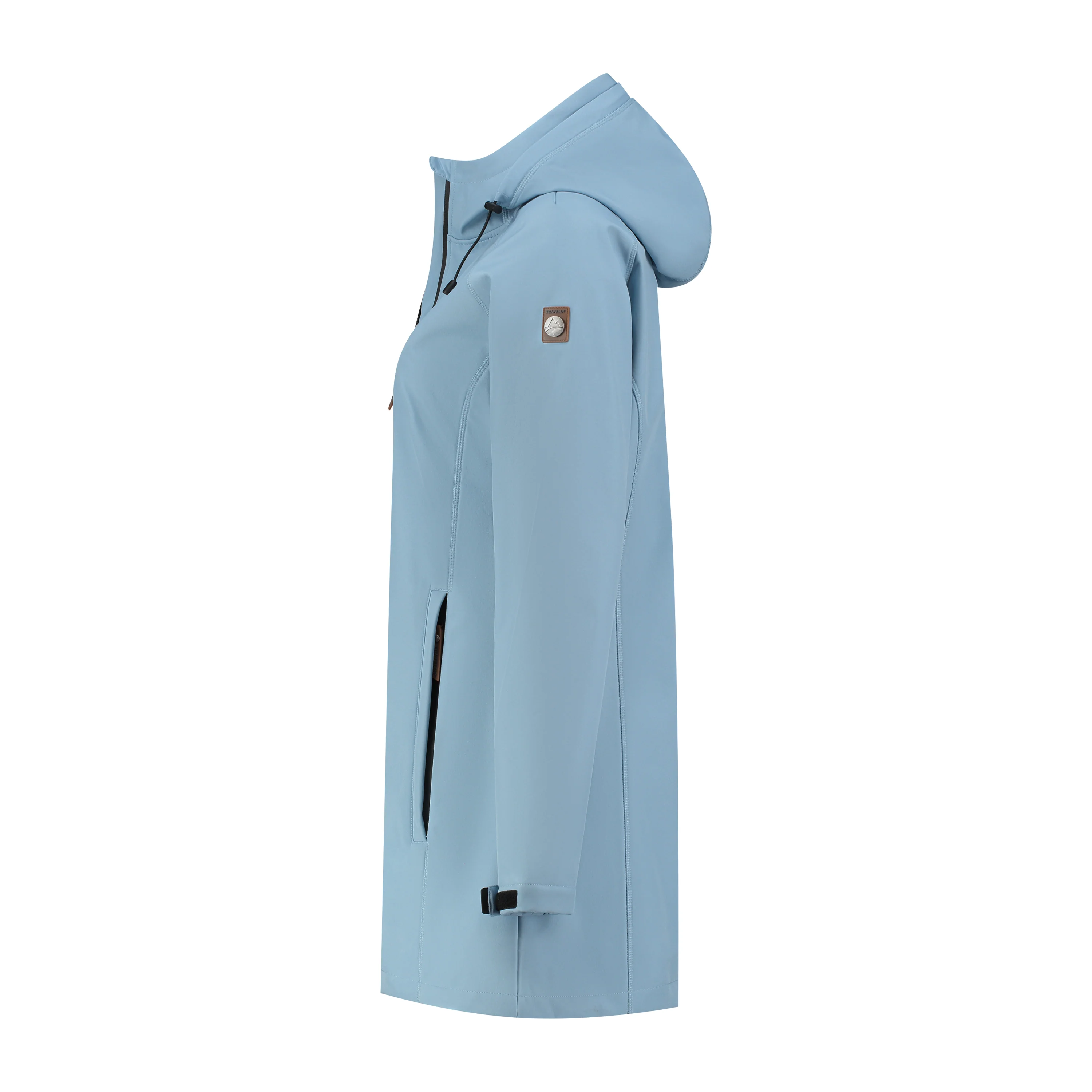 Tuula Women - Softshell jacket - Waterproof - Blue - Image 5