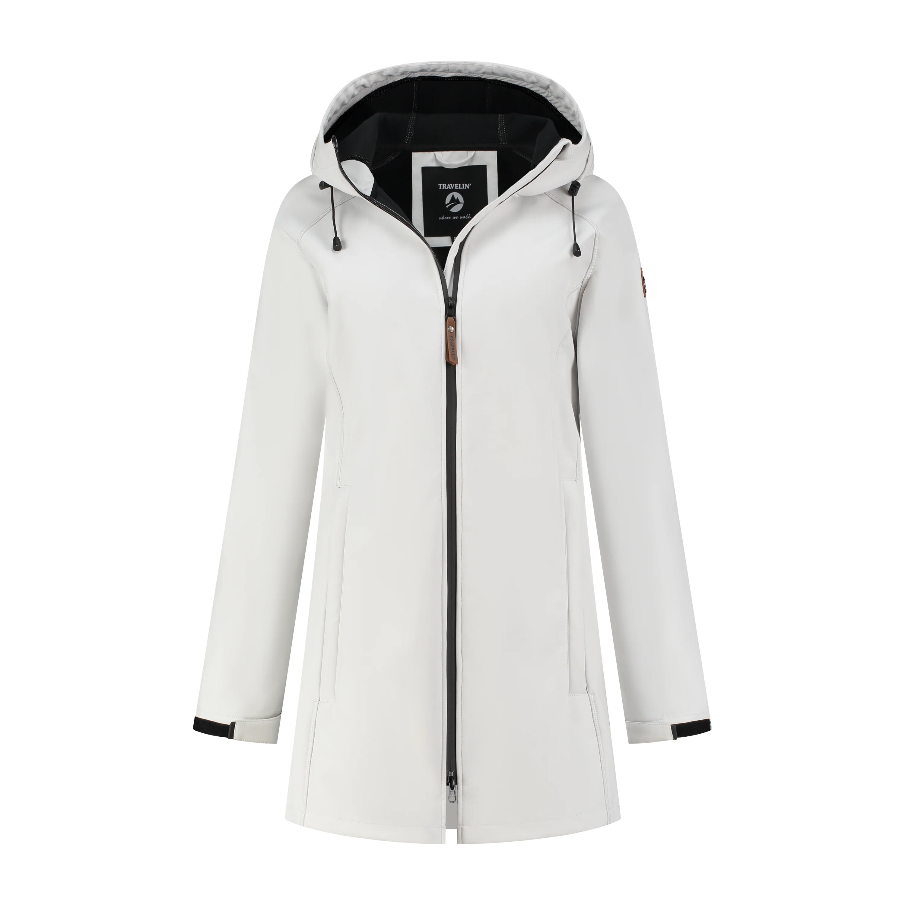 Tuula Women - Softshell jacket - Waterproof - Off-white