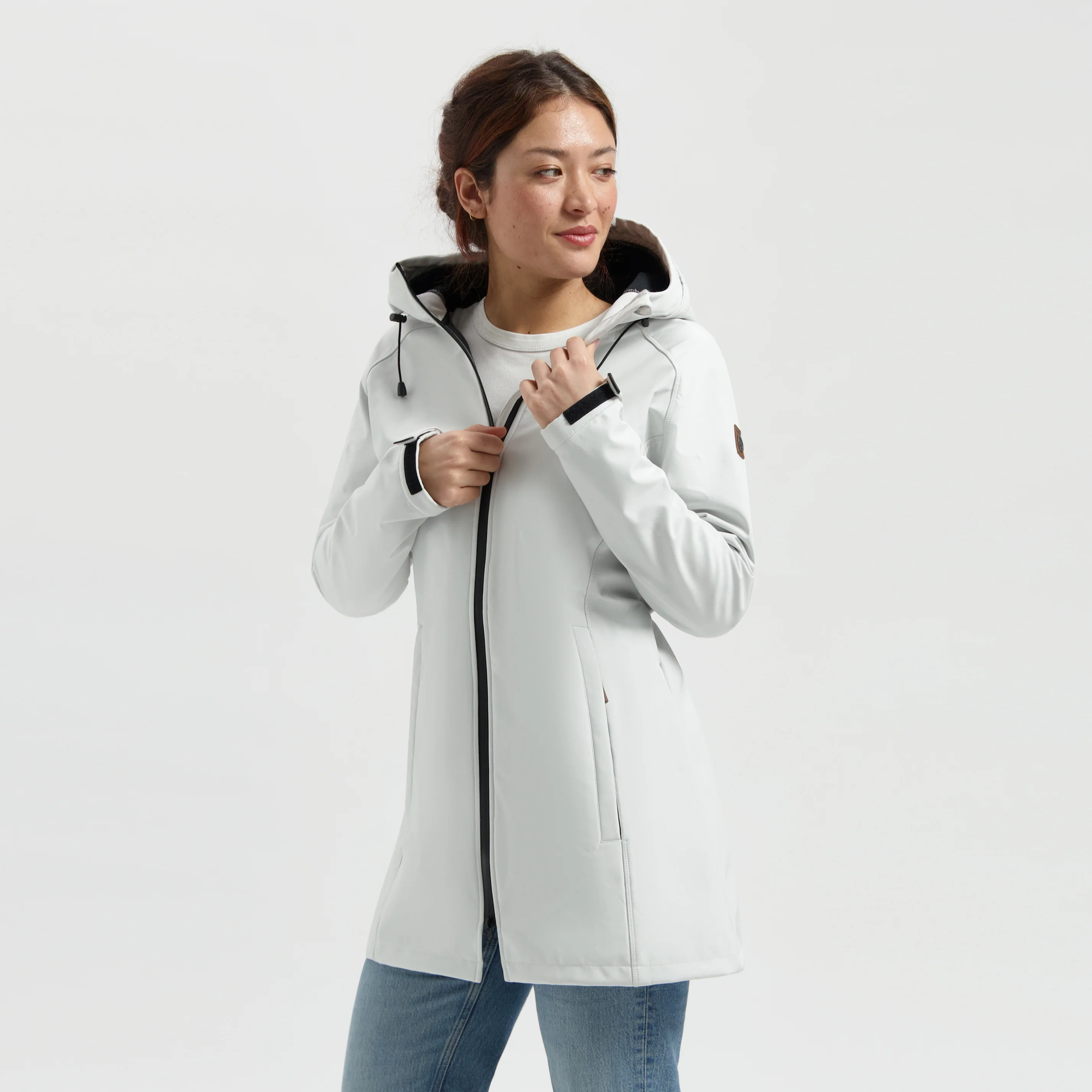 Tuula Women - Softshell jacket - Waterproof - Off-white - Image 2