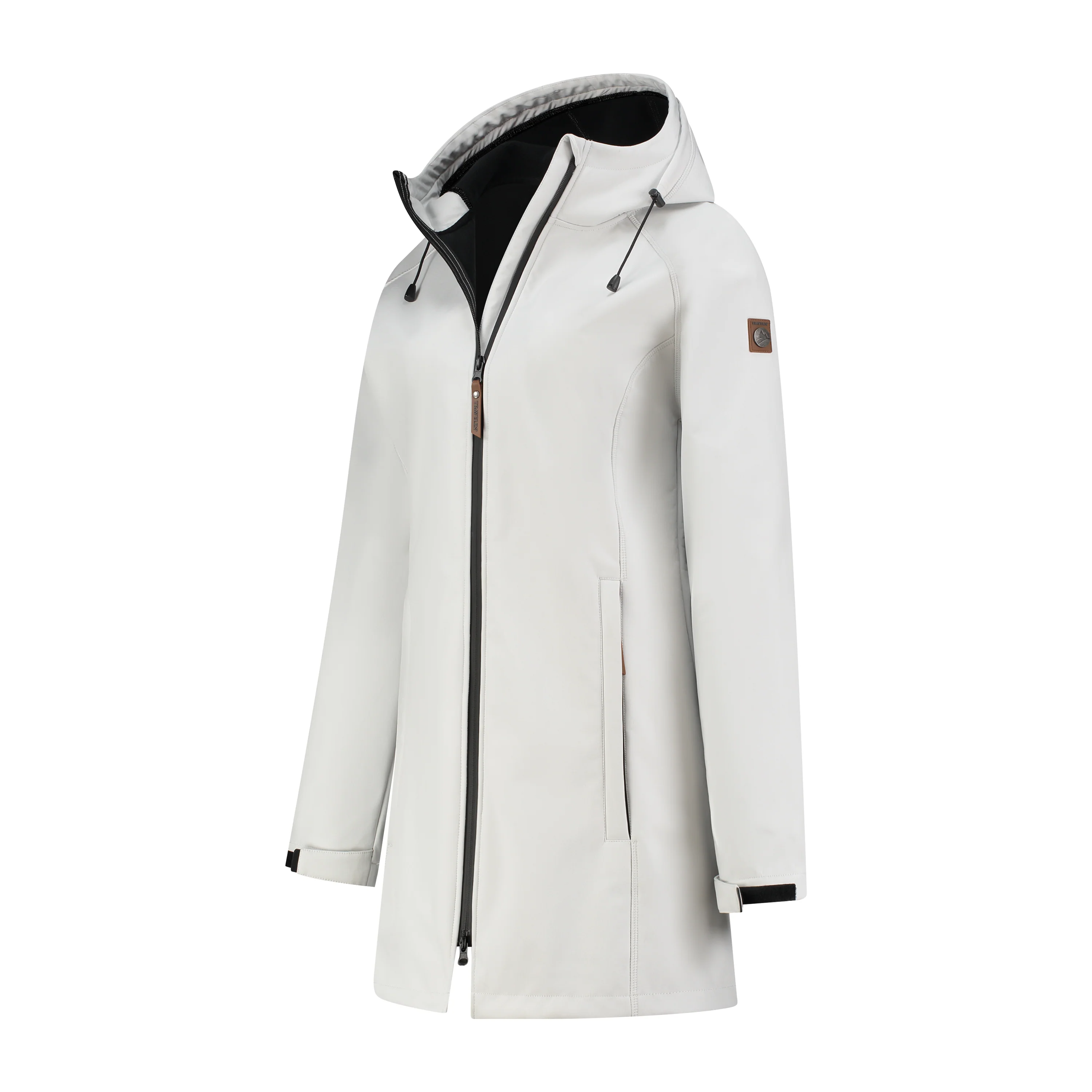 Tuula Women - Softshell jacket - Waterproof - Off-white - Image 3