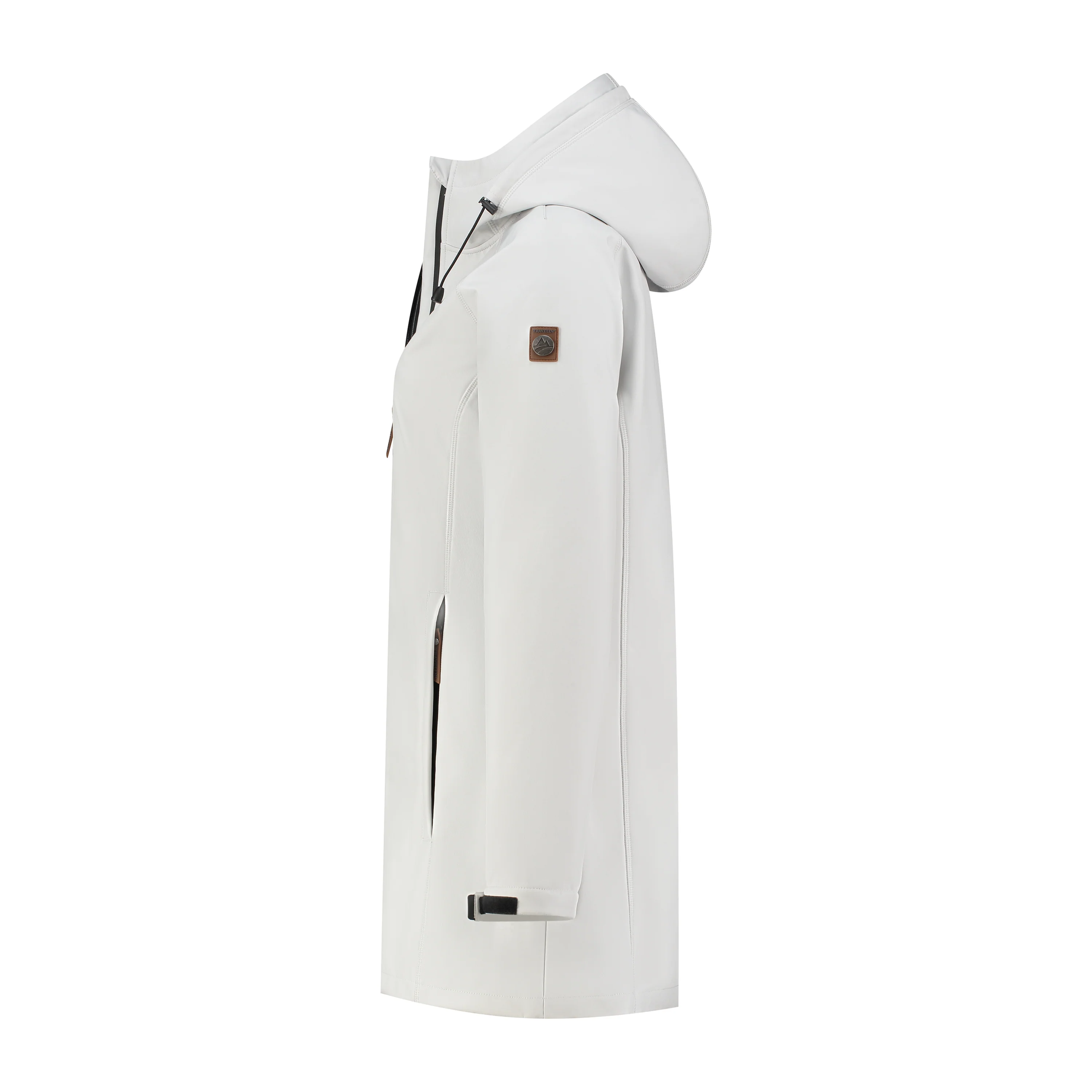 Tuula Women - Softshell jacket - Waterproof - Off-white - Image 5