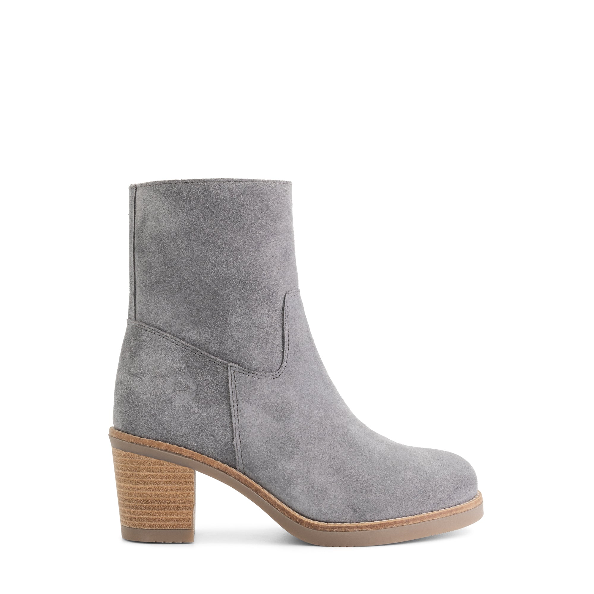 Valence Women - Ankle Booties - Suede - Grey - Image 3