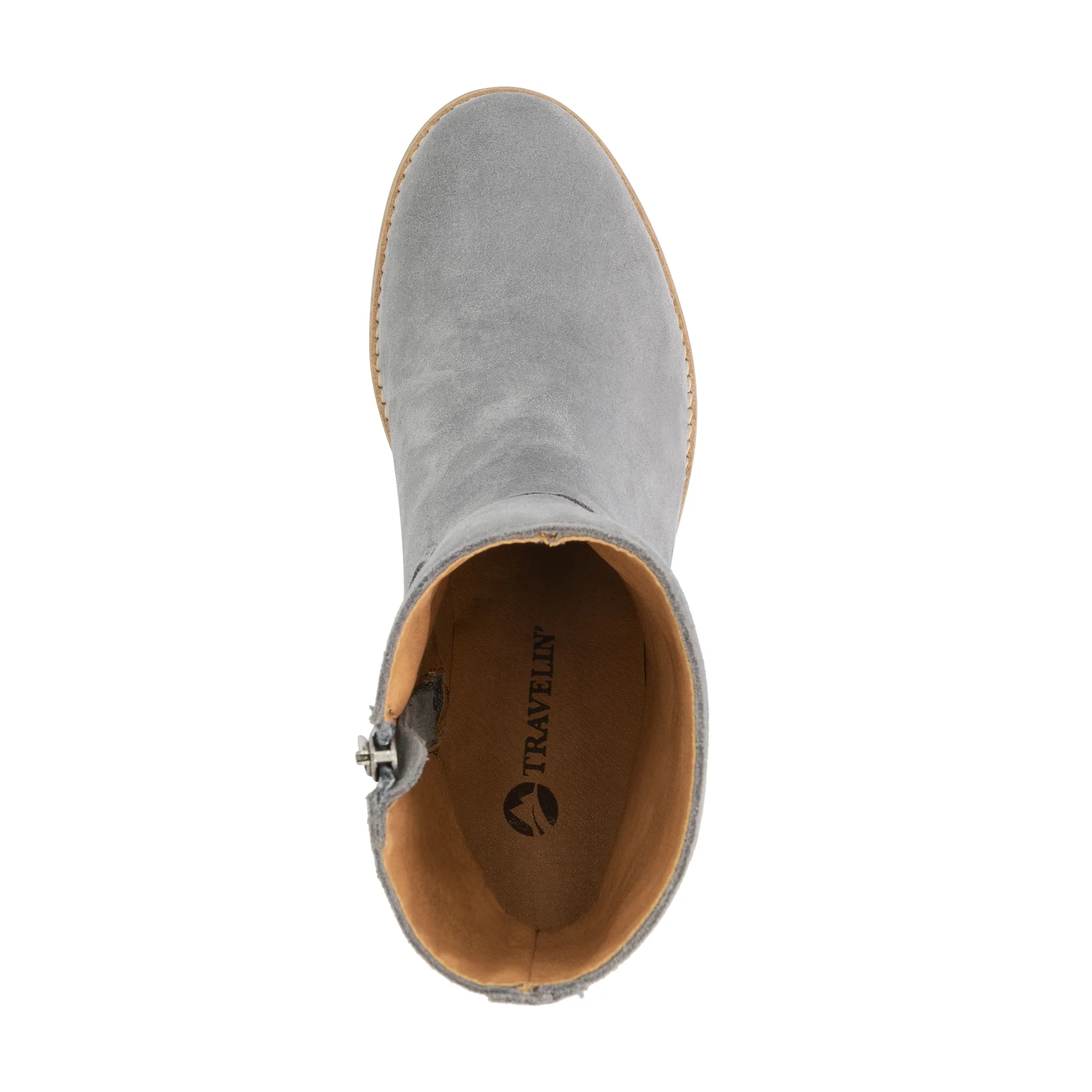 Valence Women - Ankle Booties - Suede - Grey - Image 5
