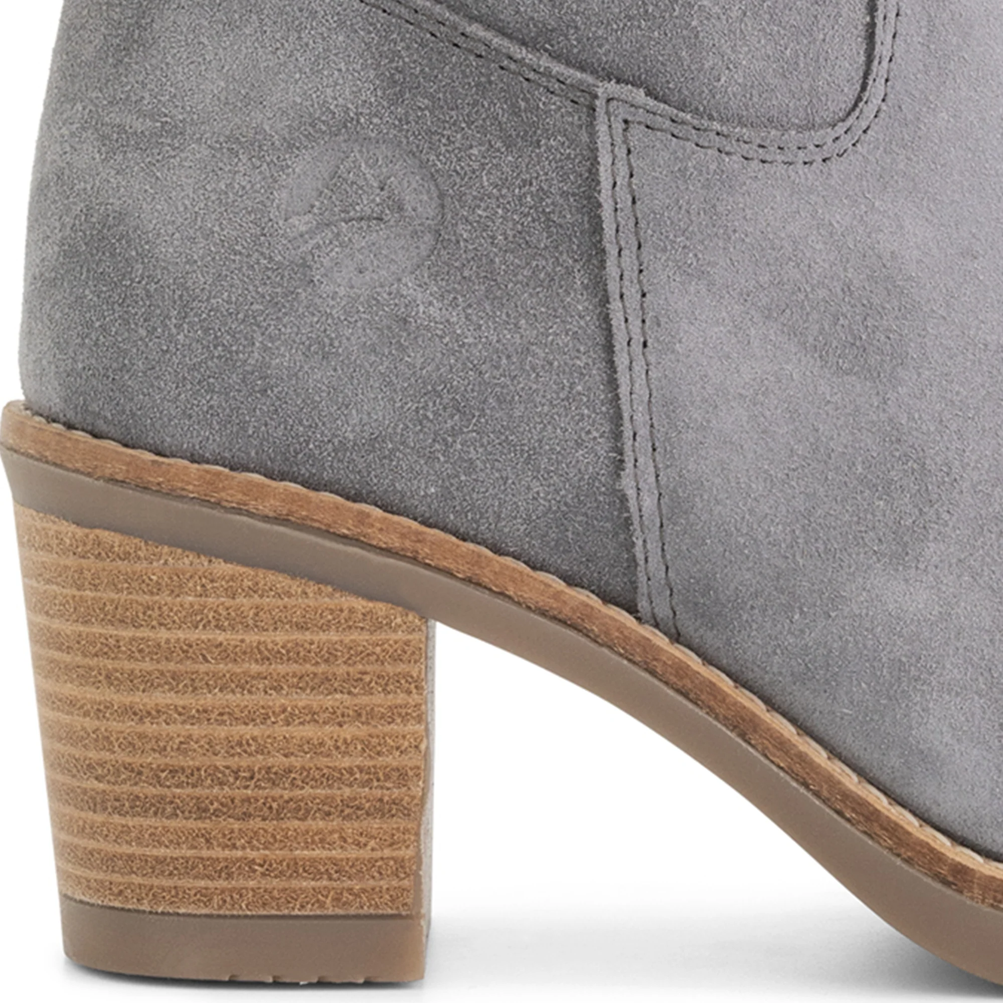 Valence Women - Ankle Booties - Suede - Grey - Image 7