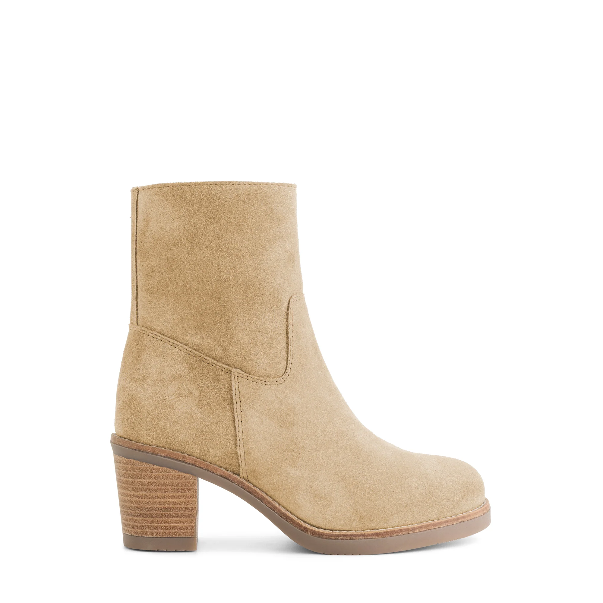 Valence Women - Ankle Booties - Suede - Sand - Image 3