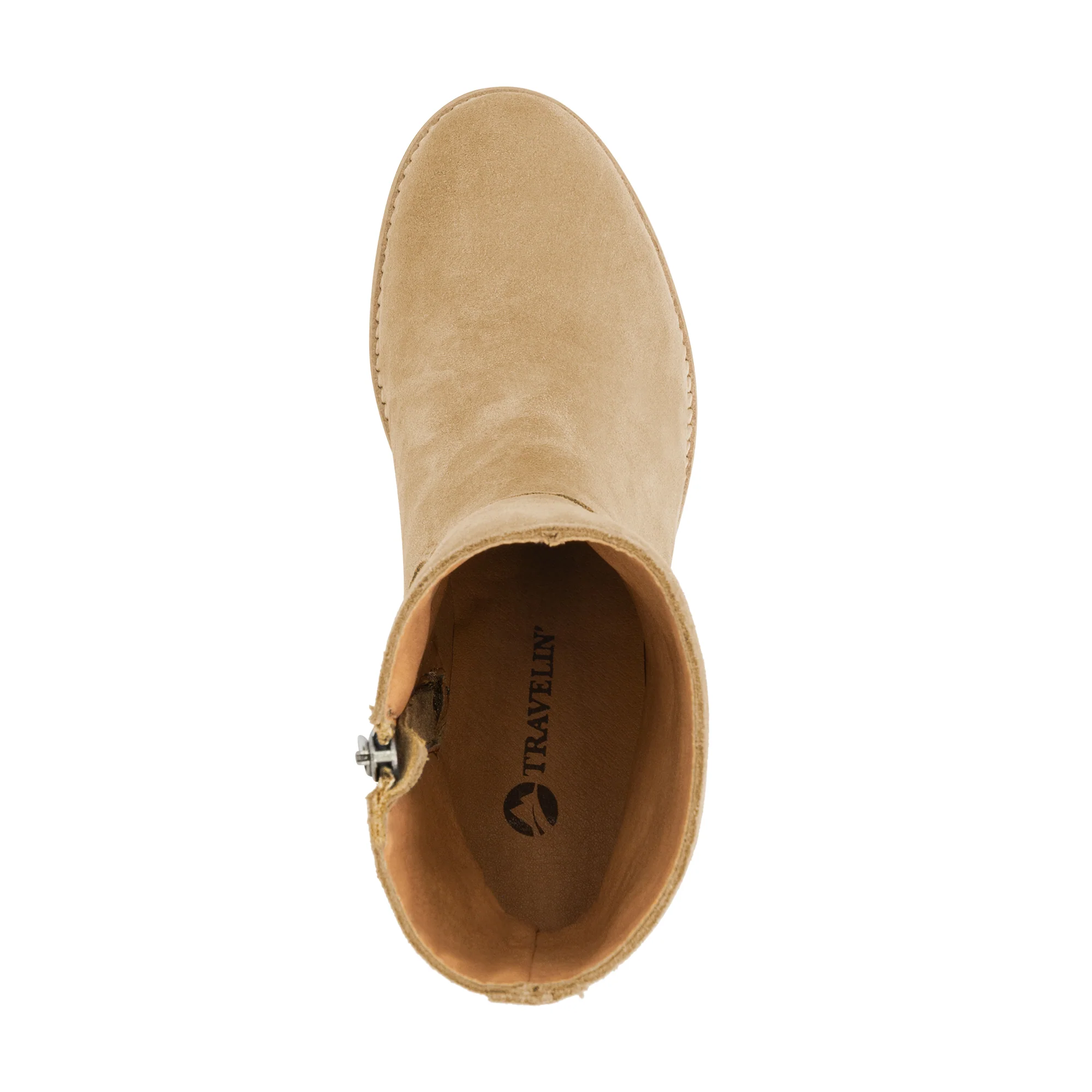 Valence Women - Ankle Booties - Suede - Sand - Image 5