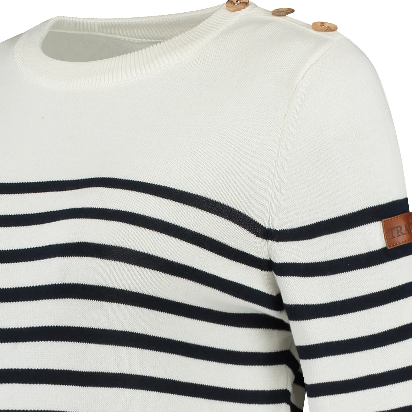 Vattern Women - Knitted sweater - White - Image 4