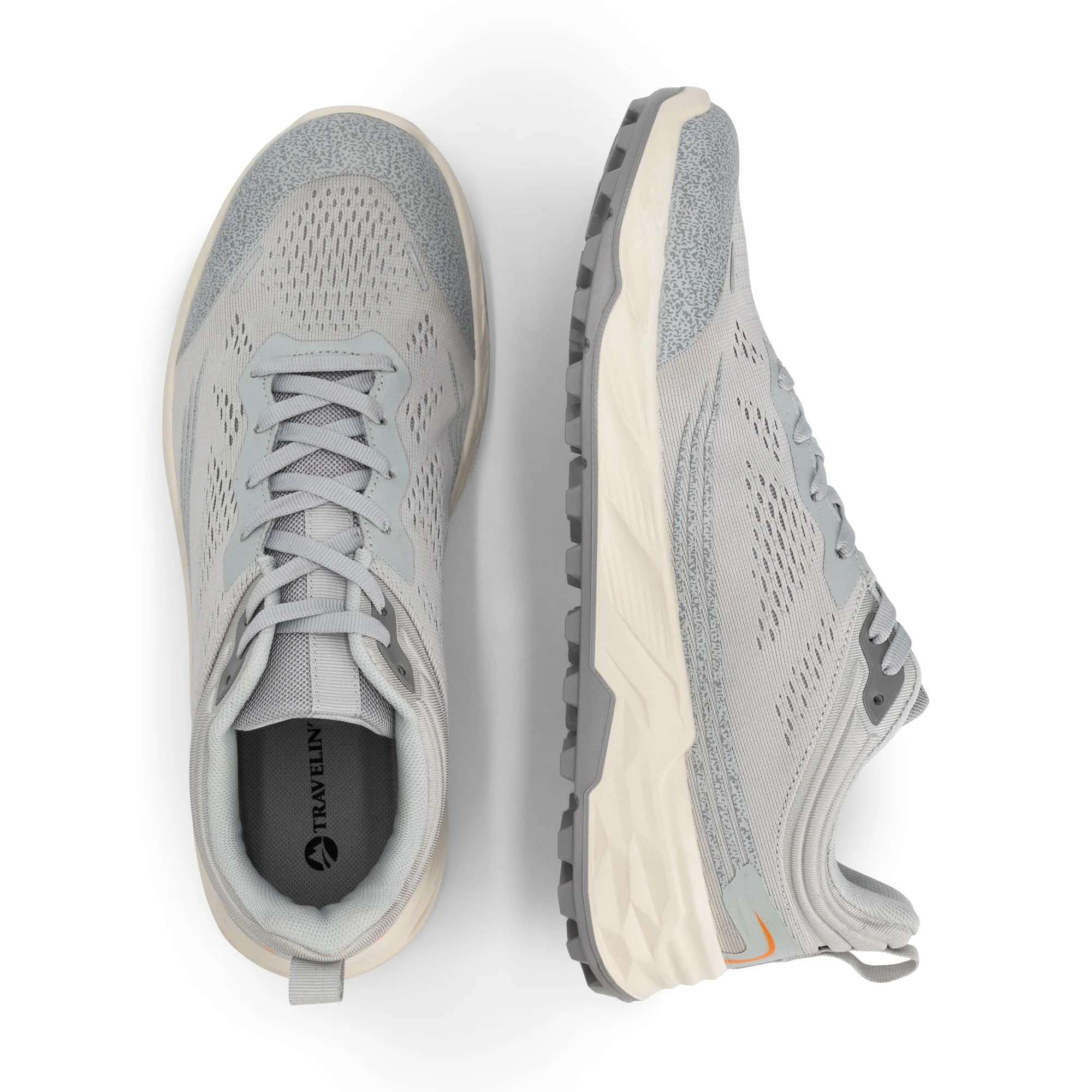 Voss Men - Low hiking shoes - Light grey - Image 4